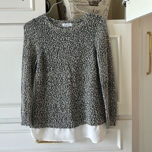 Calvin Klein sweater black cream